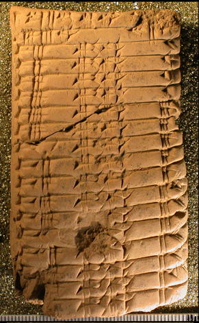 Early Old Babylonian scribal tablet